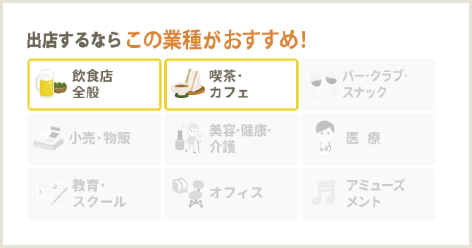 出店おすすめ業種